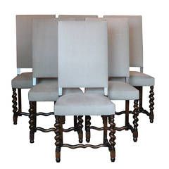 Retro Set of Six Dining Chairs