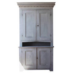 Painted Swedish Cupboard