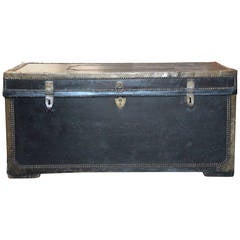 Camphorwood Leather Trunk