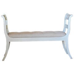 Regency Style Window Bench