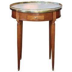 Louis XVI Style Bouillotte Table