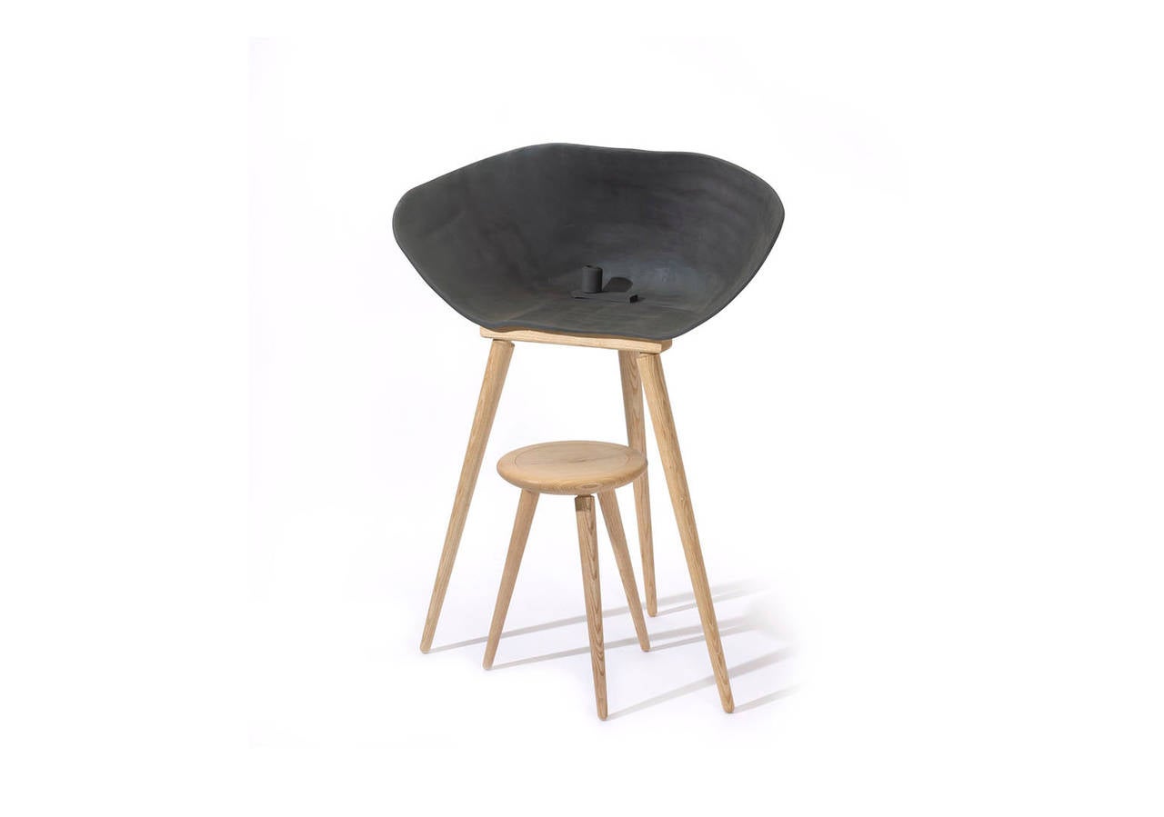 Jellyfish Ceramic Beautiful Desk by Clement Brazille