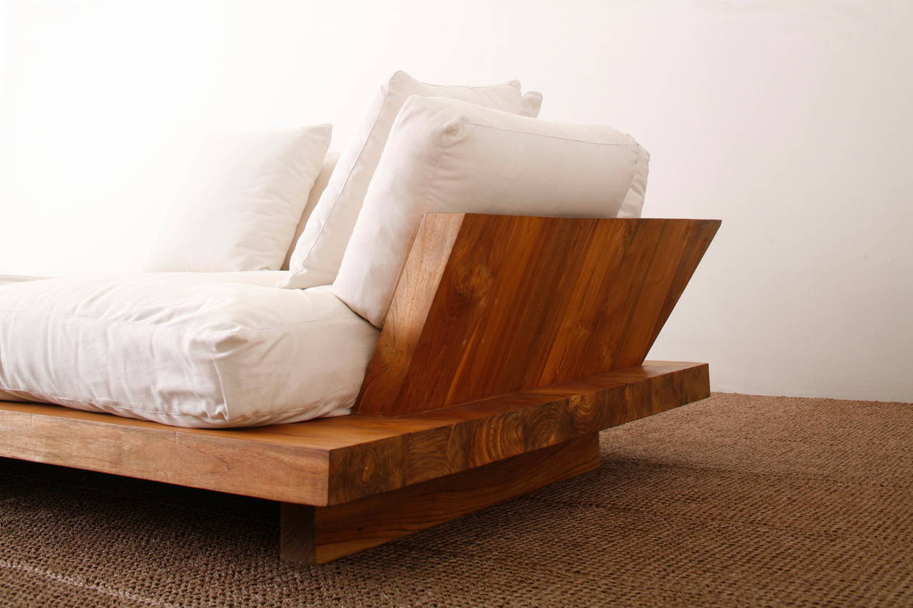 Woodwork Single Arm Sofa For Sale
