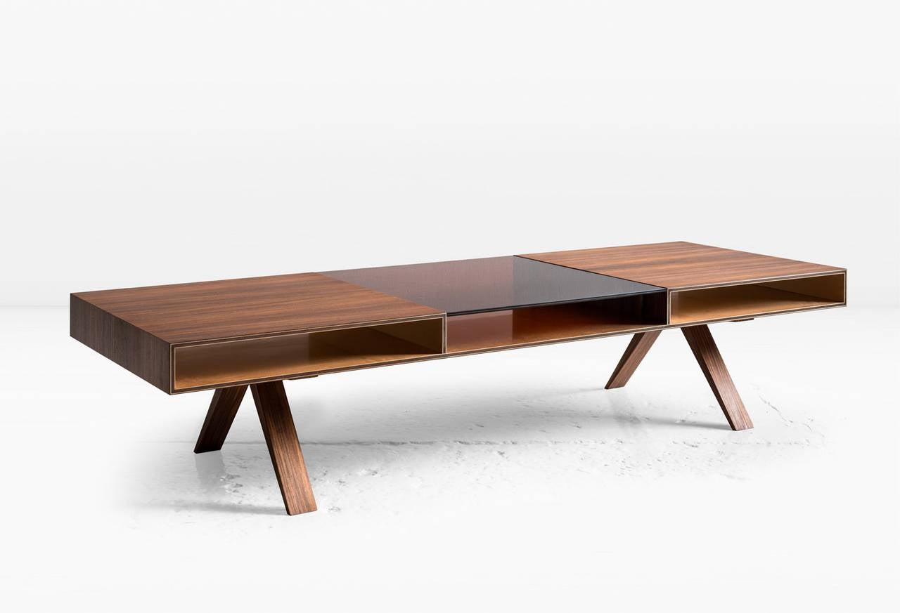Gilroy Coffee Table With Rosewood And Colored Italian Glass Top Gilroy Coffee Table With Rosewood And Colored Italian Glass Top Bronze Interior 2
