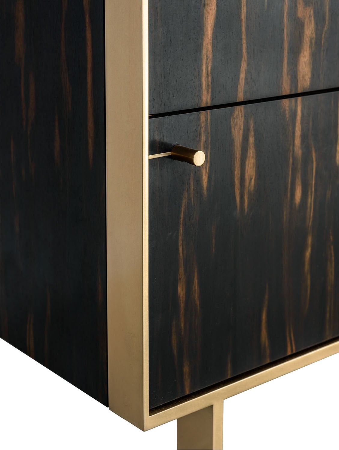 Ingemar Tall (or Dining Hutch or High Boy) in African Ebony