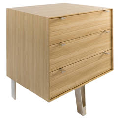 Saxton Cabinet, Japanese Sen and Nickel Drawer Unit, End Table 4