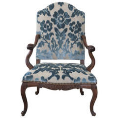 18th C. French Louis XVI Chair in Walnut