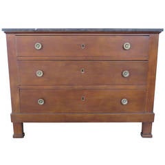 18th Century French Directoire Commode in Walnut