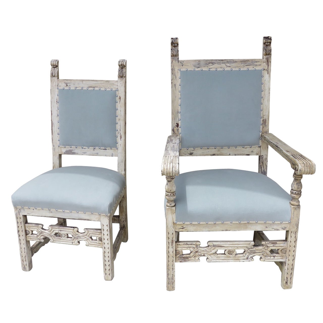 Turn of the Century Spanish Dining Chairs