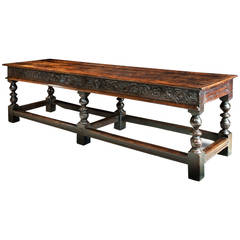 The Brookhill Hall Oak Side Table