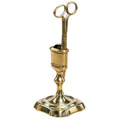 Brass Candle Snuffers on a Square Base
