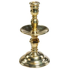 Antique Brass Heemskerk Candlestick