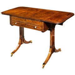 Chinese Export Padouk Wood Games Table