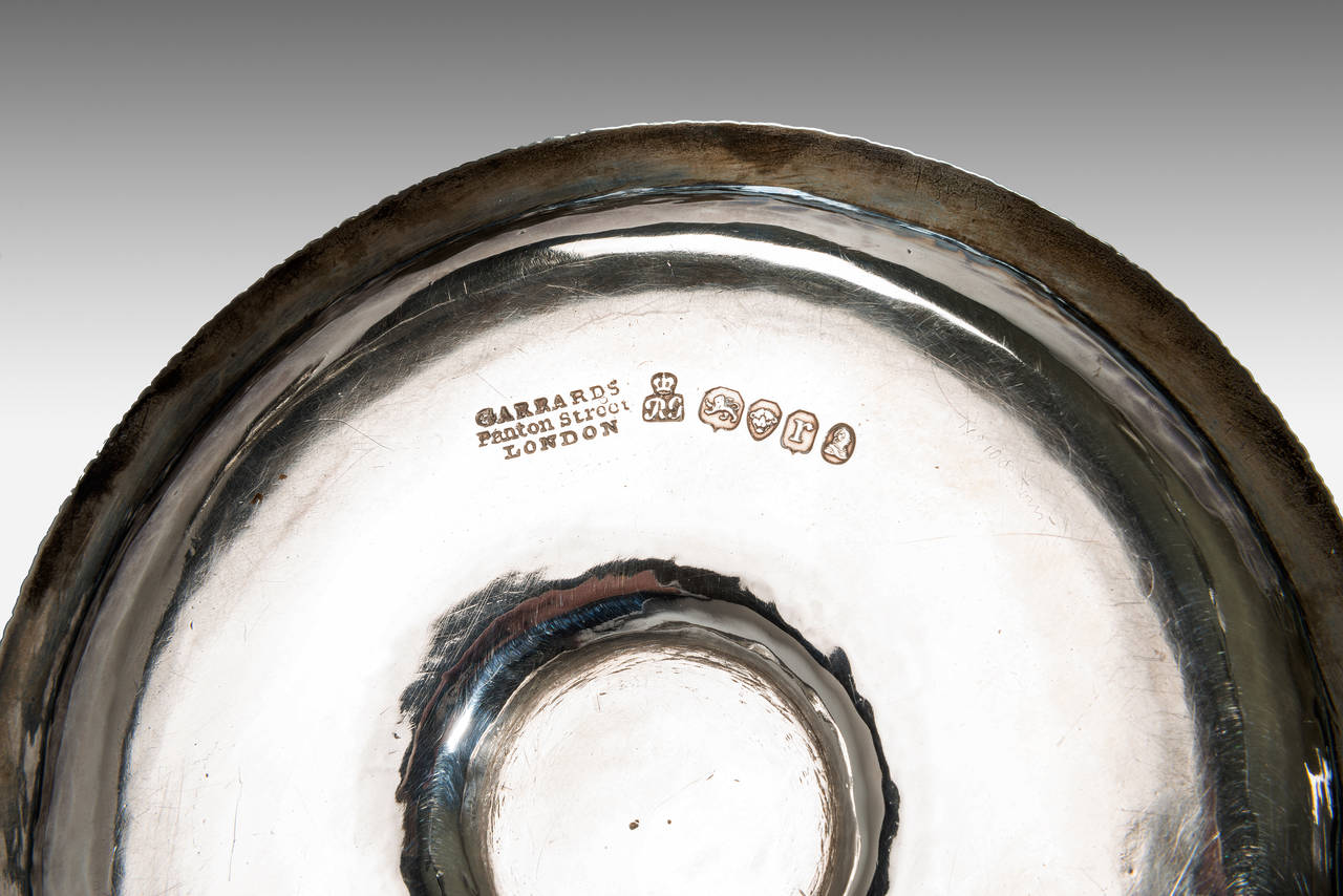 Pair of Silver Chambersticks with Snuffers