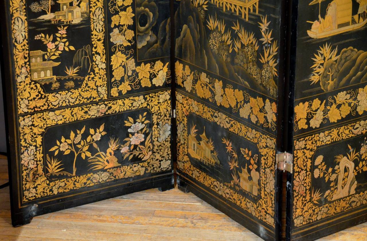asian folding screen