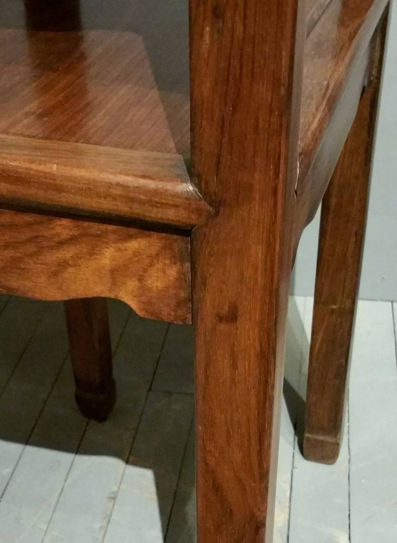 Pair of Chinese Hardwood Side Tables 3