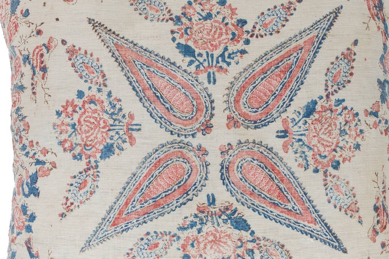 19th Century Kalamkari Pillow