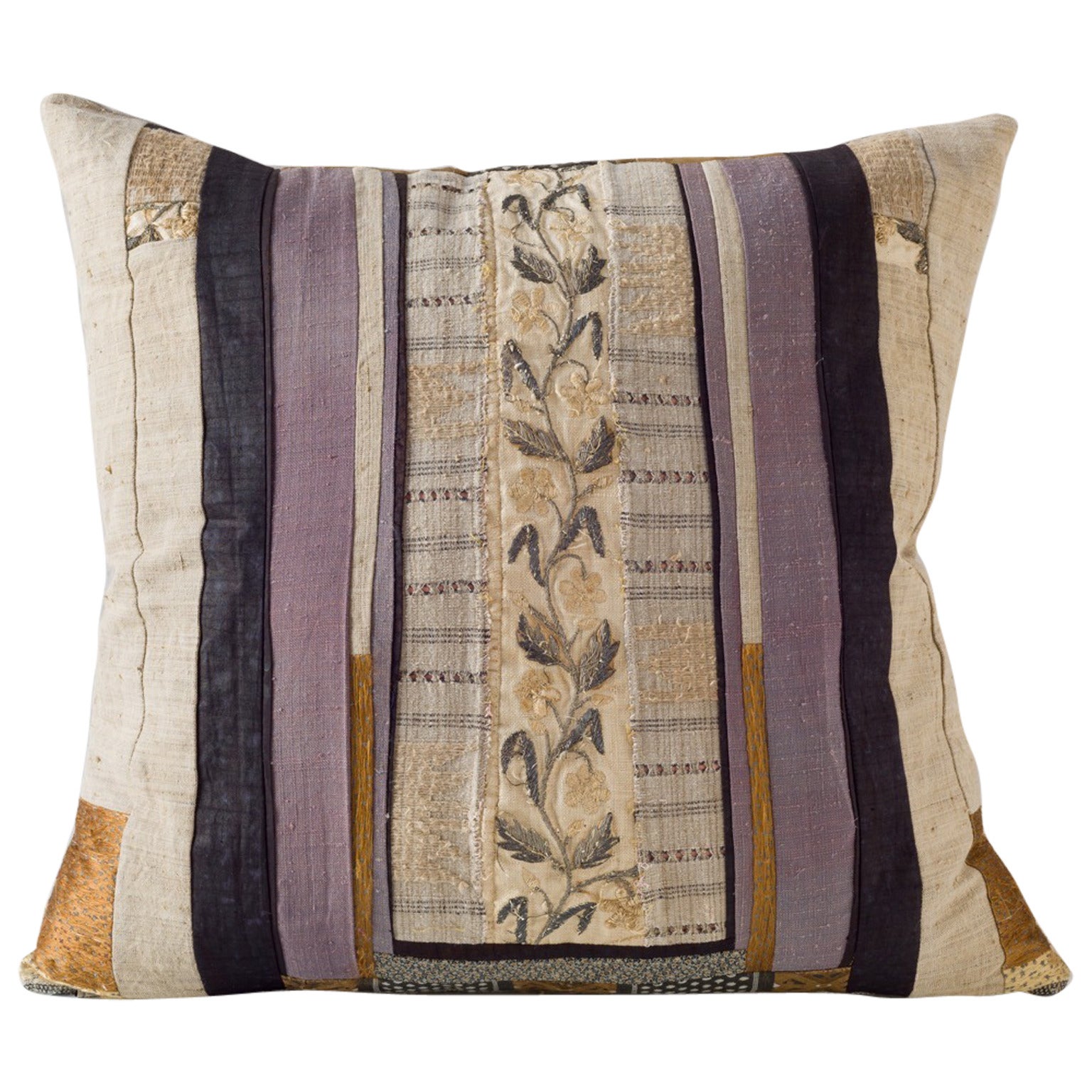 Mixed Piecework European Embroidery Pillow