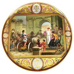 19th Century Vienna Porcelain Plaque
