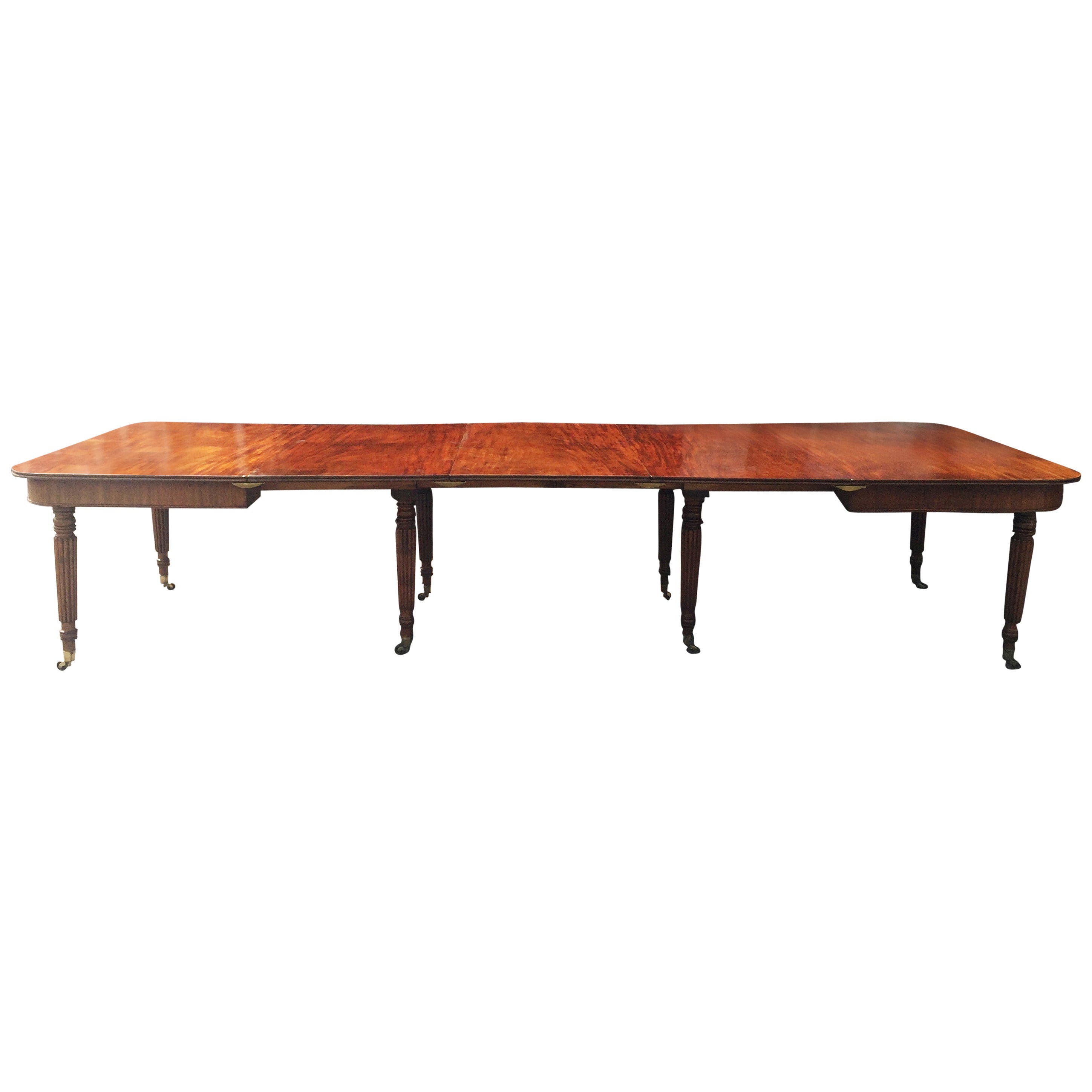 Gillows Influenced Regency Extending Dining Table