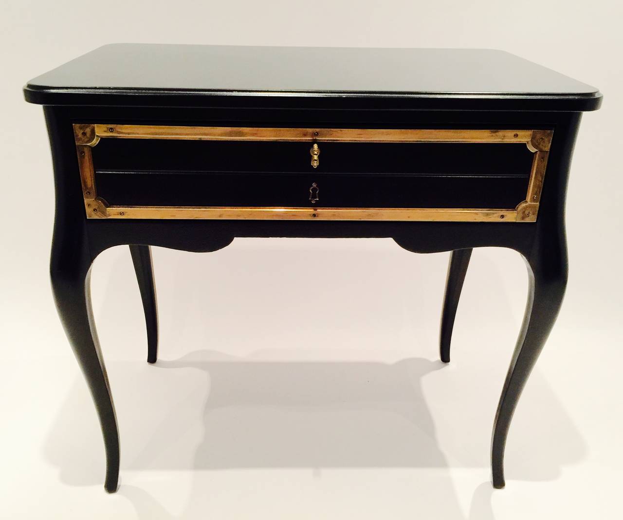 Pair of Grosfeld House, Lacquered Tables
