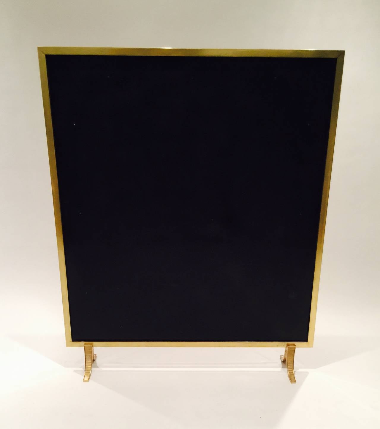 French Jansen Fire Screen For Sale