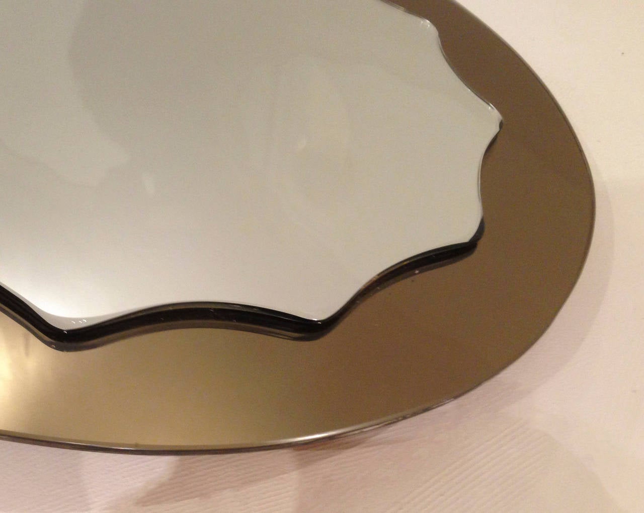 Italian Scalloped Mirror