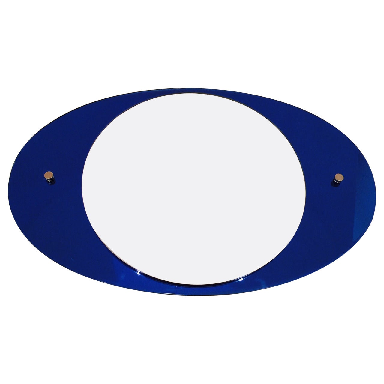 Cobalt Italian Mirror For Sale