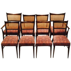 Eight Paul McCobb Dining Chairs