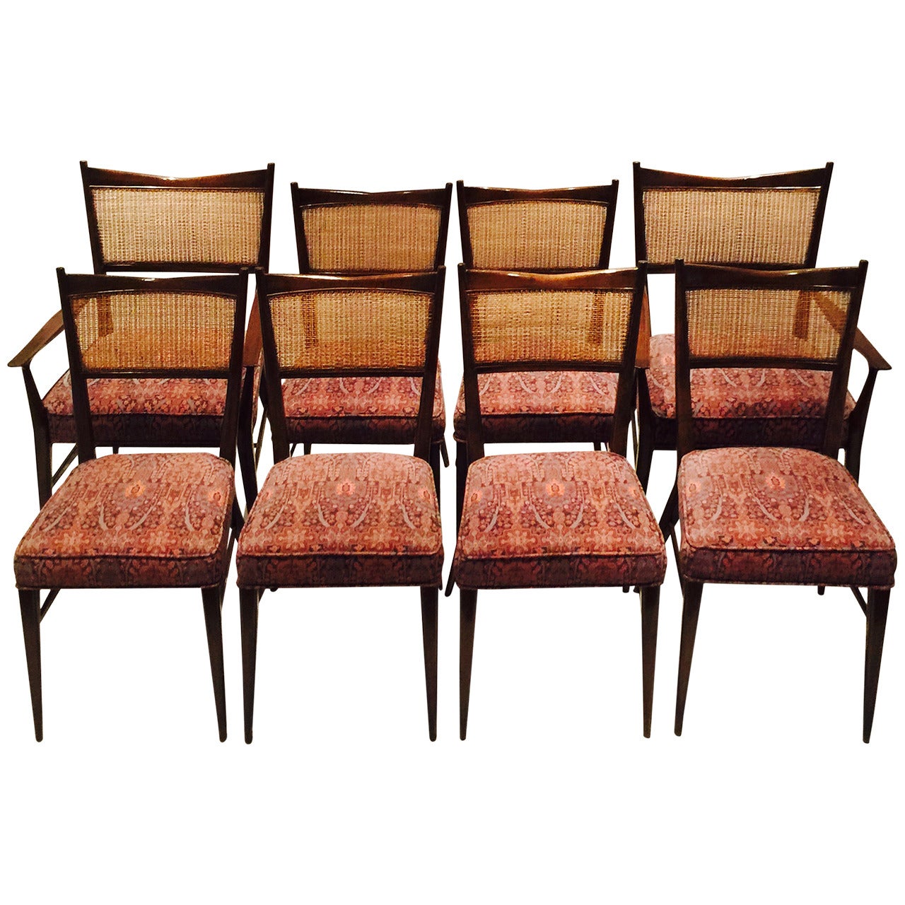 Eight Paul McCobb Dining Chairs For Sale