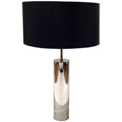Chrome Table Lamp by Nessen