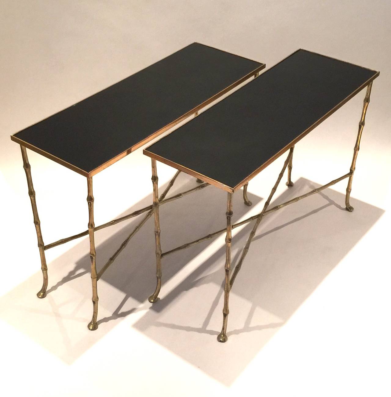 Pair of Gilt Bronze Tables