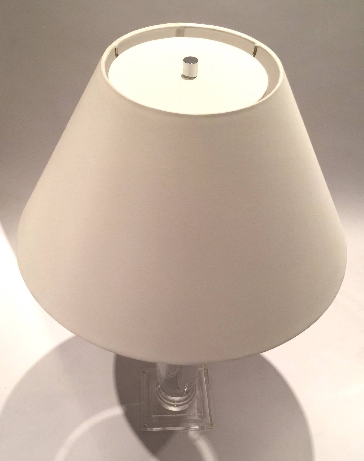American 'Greek Column Table Lamp' by Karl Springer For Sale