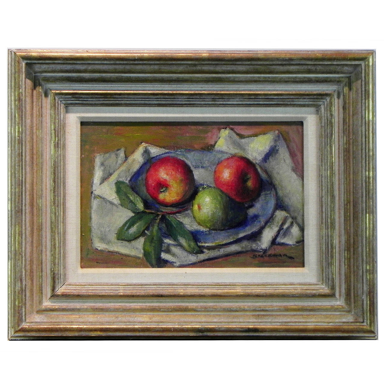 Robert Brackman Mid-Century Modern "Still-Life" with Fruit For Sale