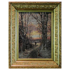 Antique William Preston Phelps Plein Aire New England Landscape Painting