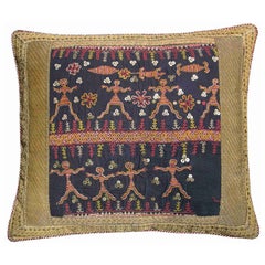 Antique Uzbek Pillow, circa 1880