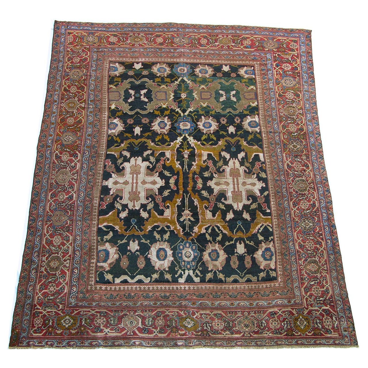 Antique Ziegler Carpet, circa 1900 For Sale