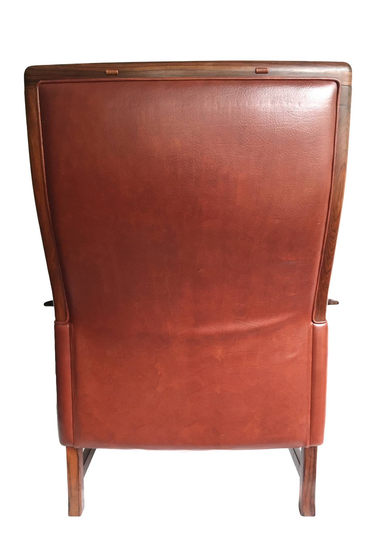 Torbjørn Afdal Rosewood Wing Chair 3