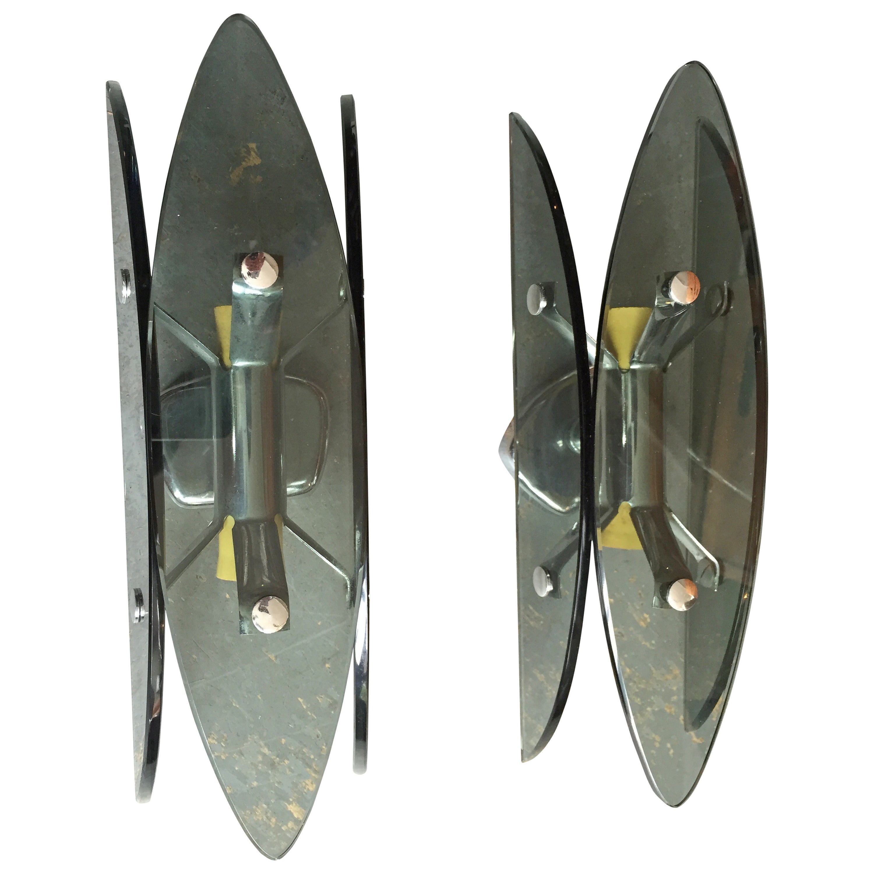 Fontana Arte Midcentury Wall Sconces