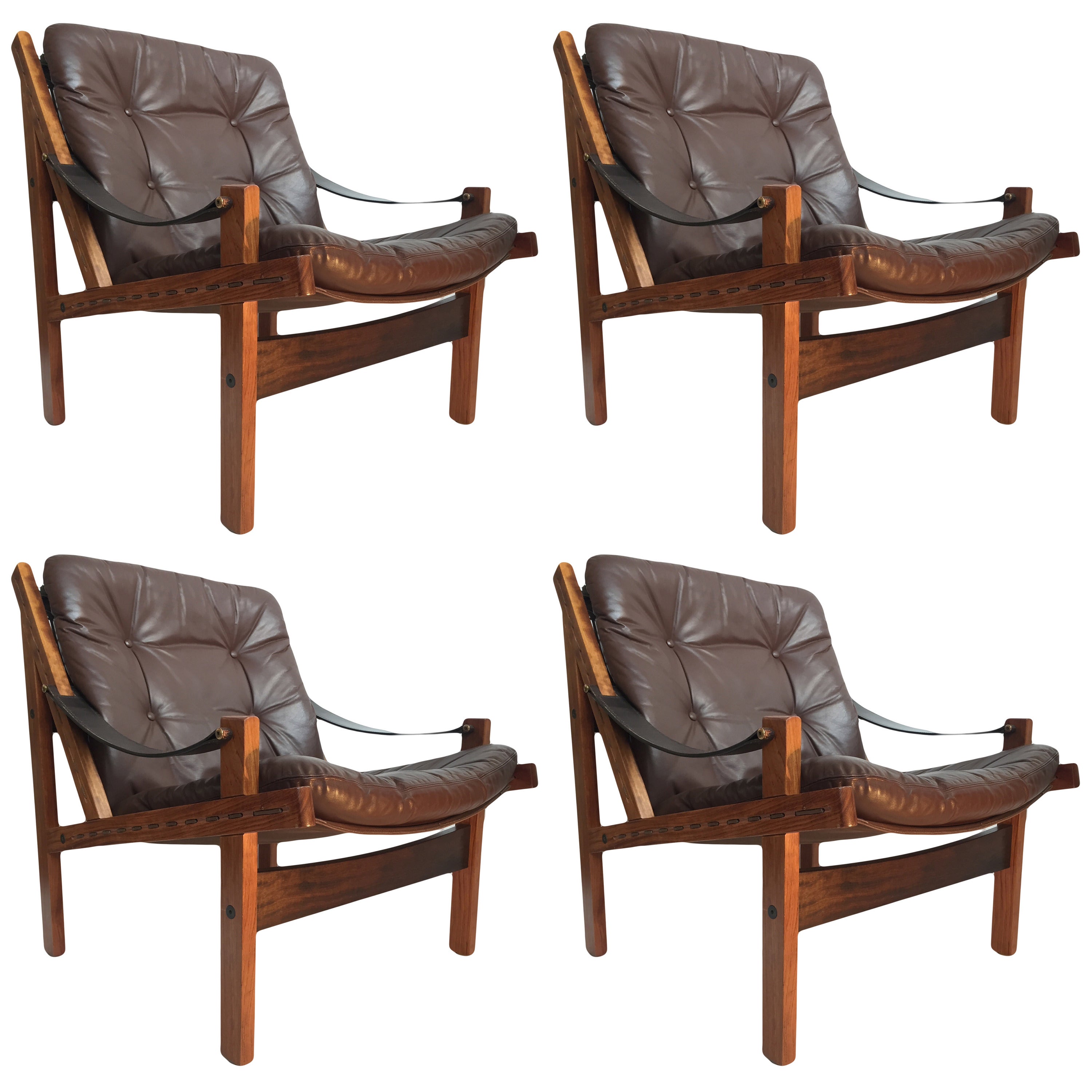 Pairs of Torbjorn Afdal, Hunter Chairs at 1stDibs