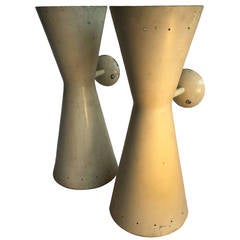 Diabolo Wall Sconces, France, 1950s