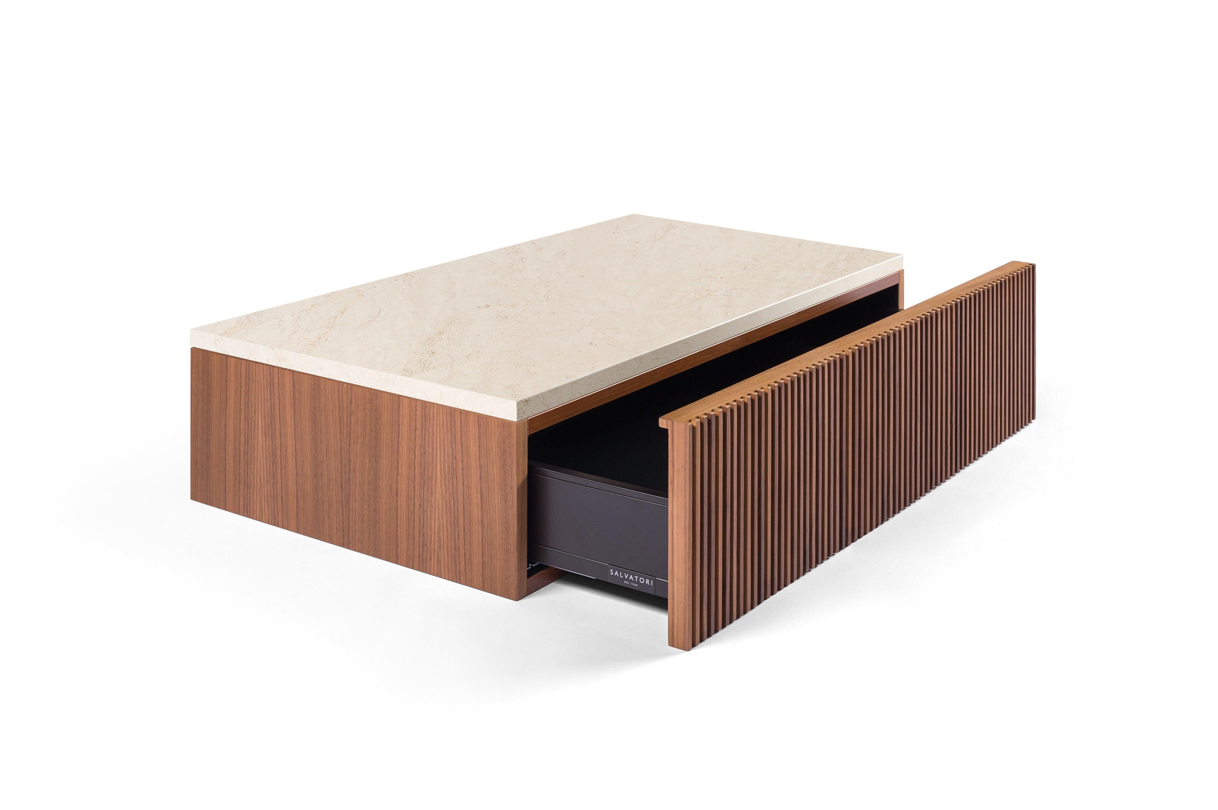 For Sale: Beige (Crema d'Orcia) Salvatori Adda Modular Drawers by David Lopez Quincoces 3