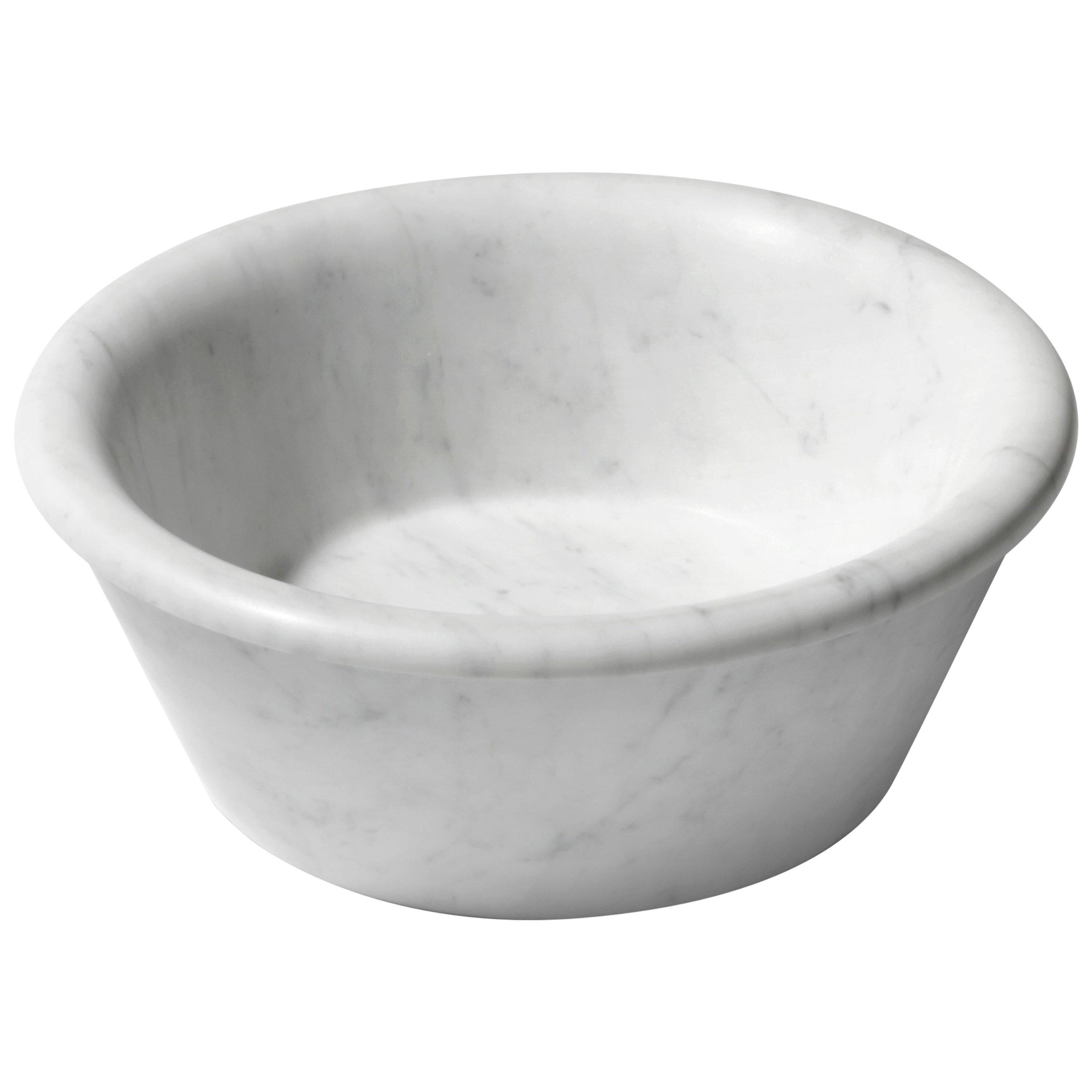 For Sale: White (Bianco Carrara) Salvatori Bacinella Basin & Sink
