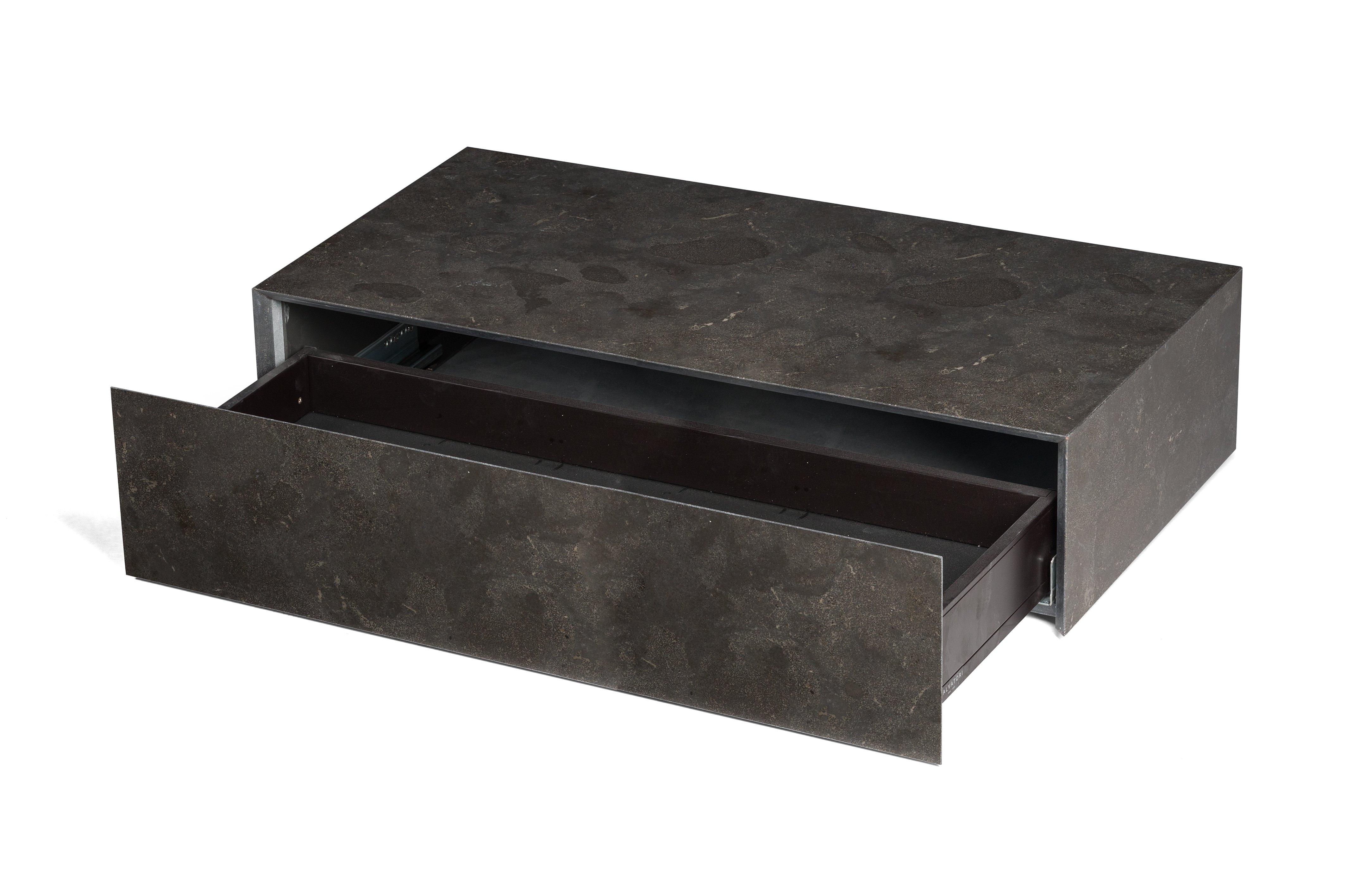 For Sale: Brown (Pietra d'Avola) Salvatori Ciane Floating Drawer by Elisa Ossino 3