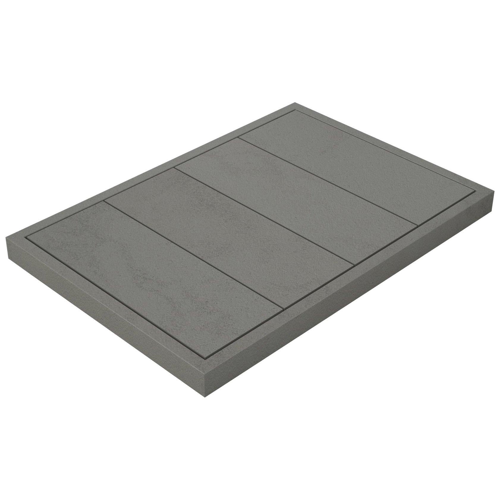 For Sale: Gray (Lava) Salvatori Filo Raised 4 / 88 Shower Tray