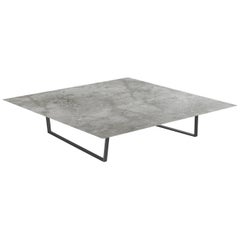 Salvatori Large Square Dritto Coffee Table by Piero Lissoni