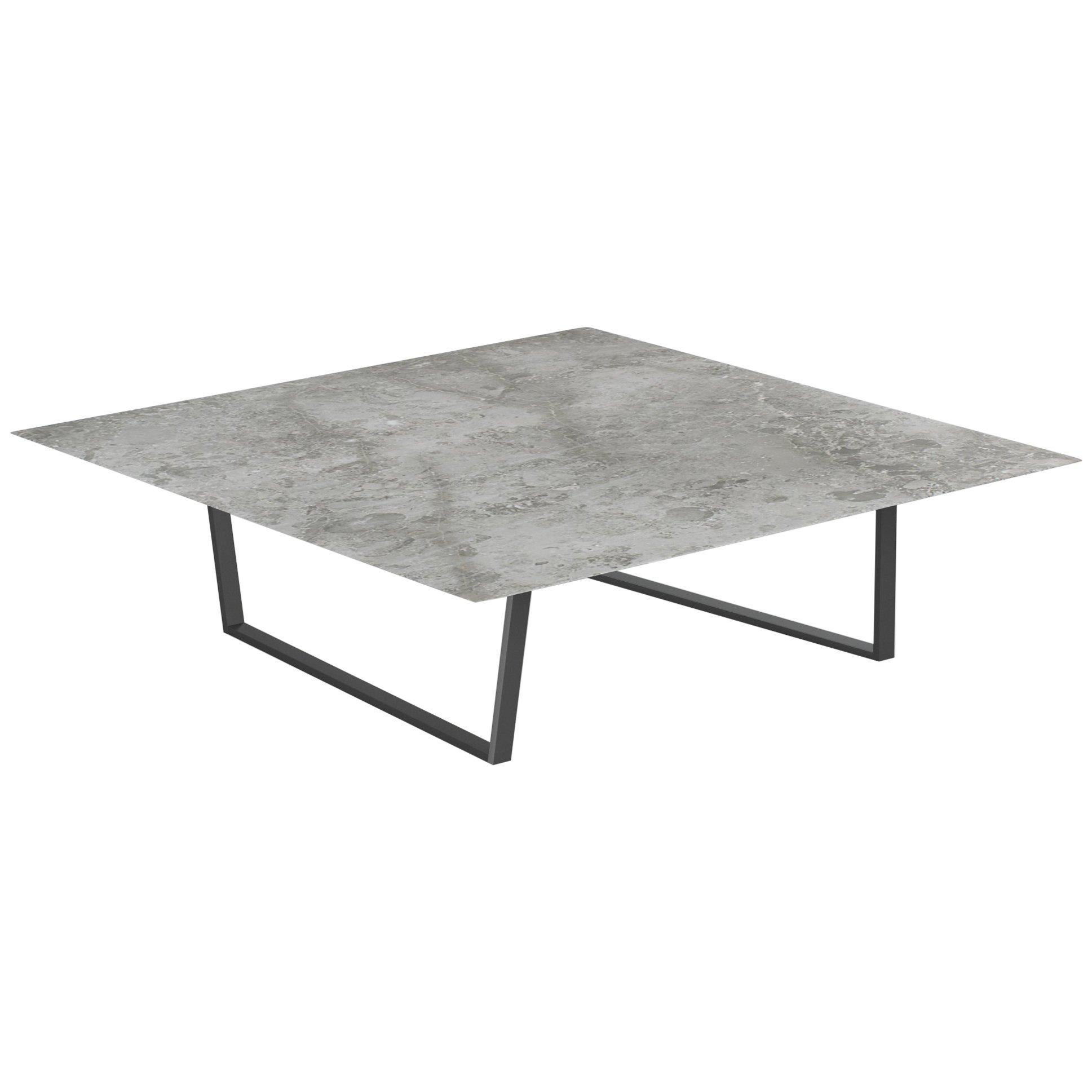 For Sale: Gray (Gris du Marais) Salvatori Medium Square Dritto Coffee Table by Piero Lissoni