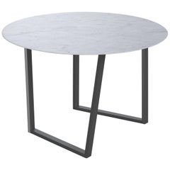 Salvatori Round Dritto Dining Table by Piero Lissoni