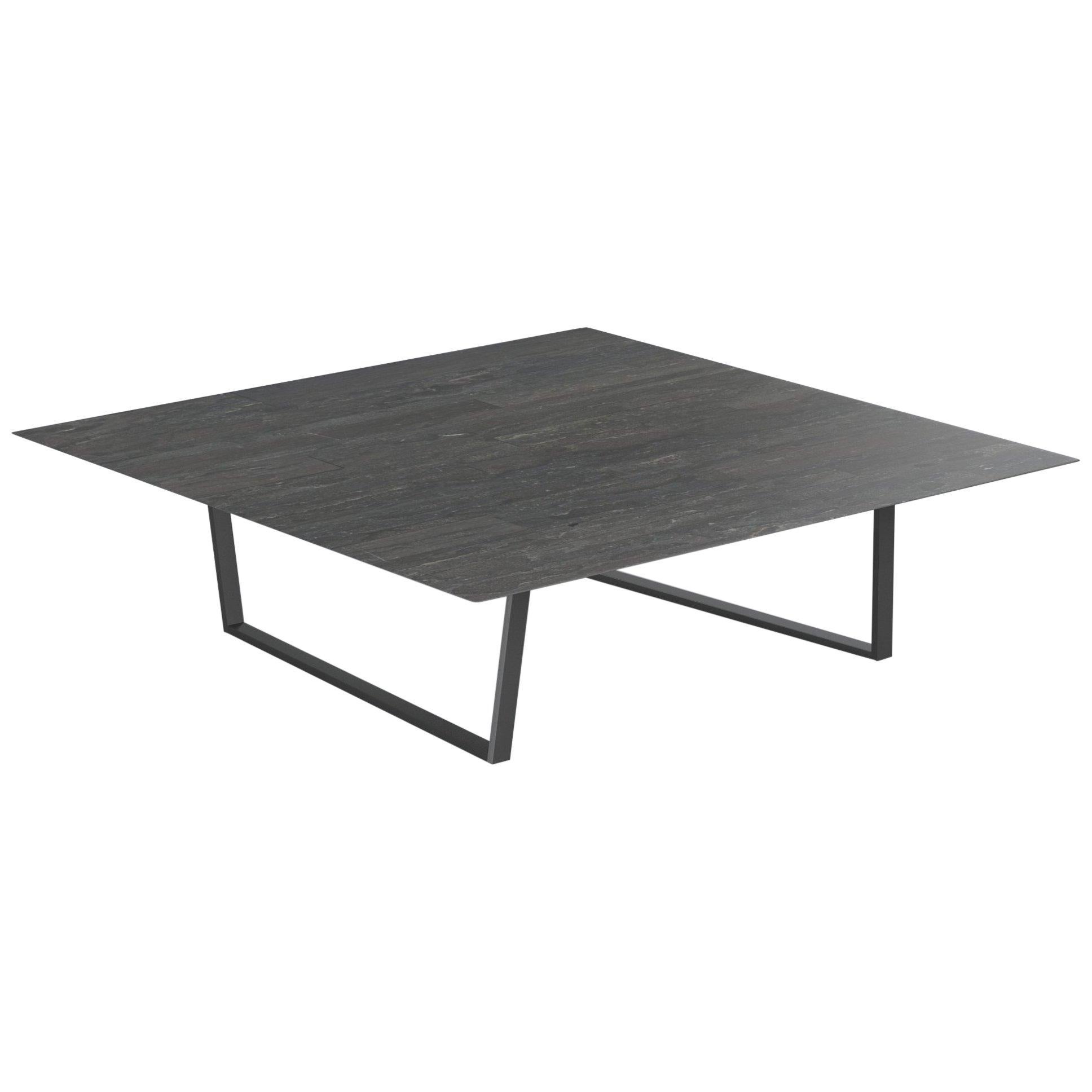 For Sale: Gray (Gris du Marais) Salvatori Square Dritto Coffee Table by Piero Lissoni