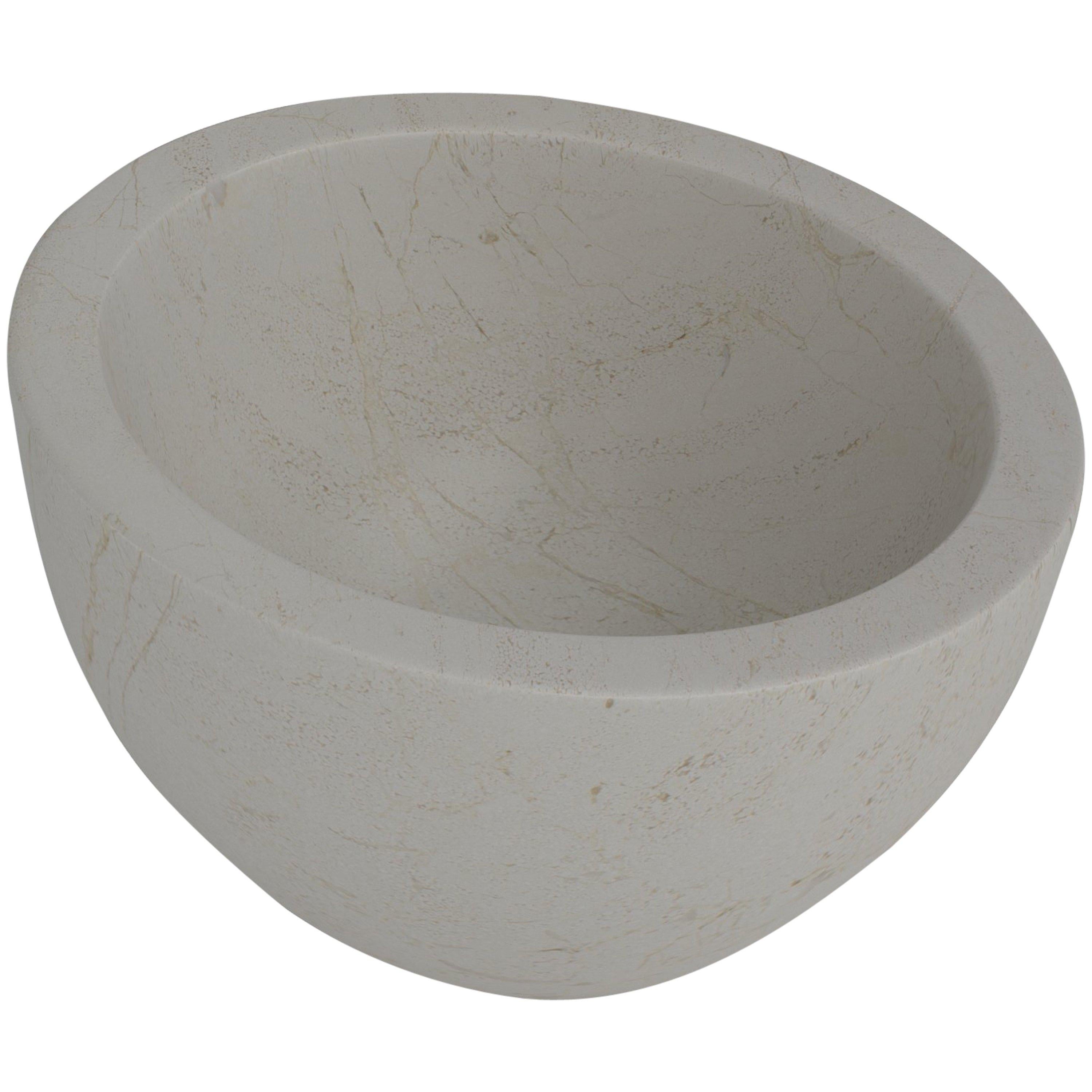 For Sale: Beige (Crema d'Orcia) Salvatori Uovo Basin & Sink